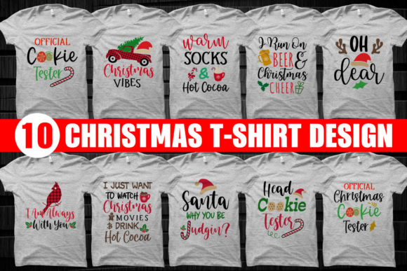 10 Christmas T Shirt Design for T-Shirt Designs