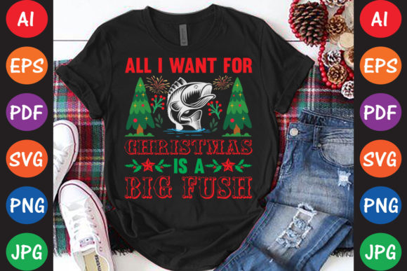 All I Want for Christmas is a Big Fish Craft Design