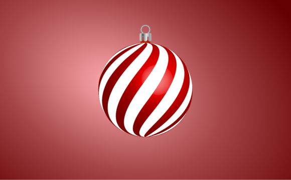 Christmas Ball Invitation Card Vector for Graphic Templates