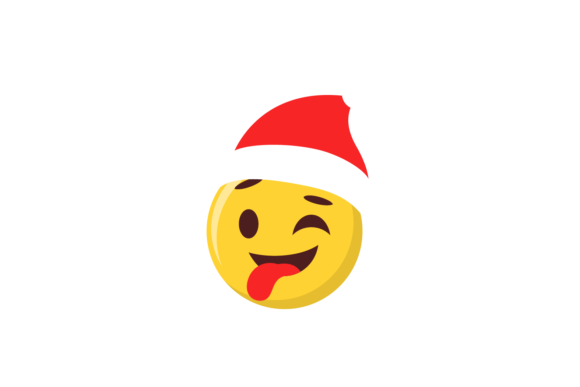 Christmas Hat Emotion Face Svg Illustrations Review