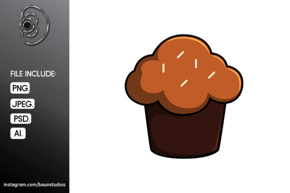 Christmas Muffin Cartoon Illustration Review