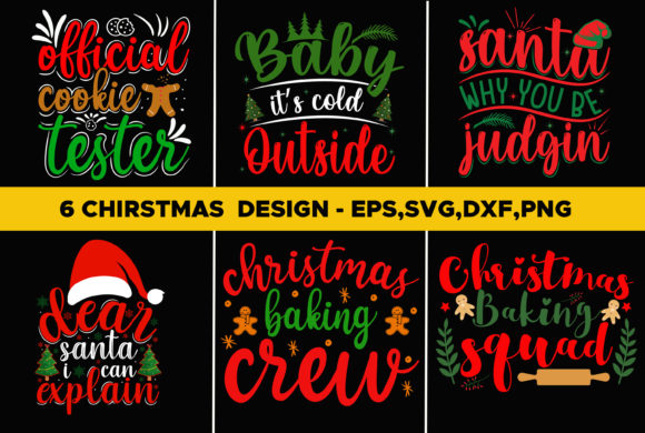 Christmas SVG T-shirt Design Bundle 2 for T-Shirt Designs