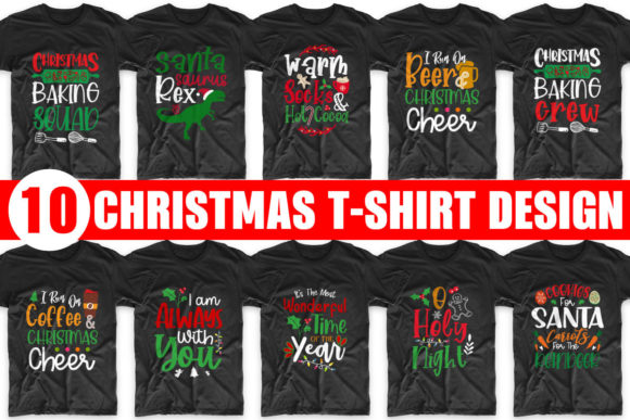 Christmas Tshirt Crafts PNG Bundle 4 Review for Digital Sellers