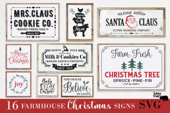 Farmhouse Christmas Sign Bundle Review