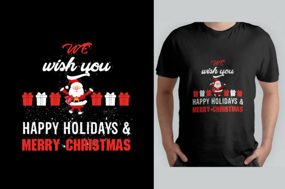 HAPPY HOLIDAYS MERRY CHRISTMAS Print Templates