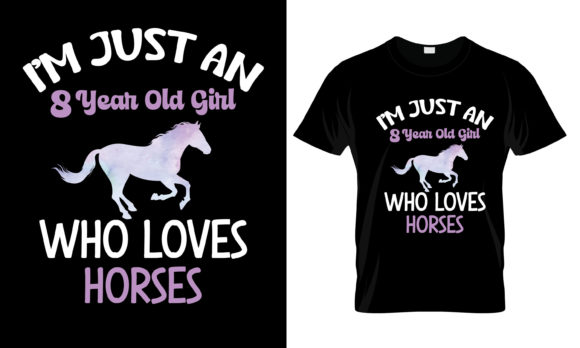 I m Just an 8 Year Old Girl Who T-Shirt