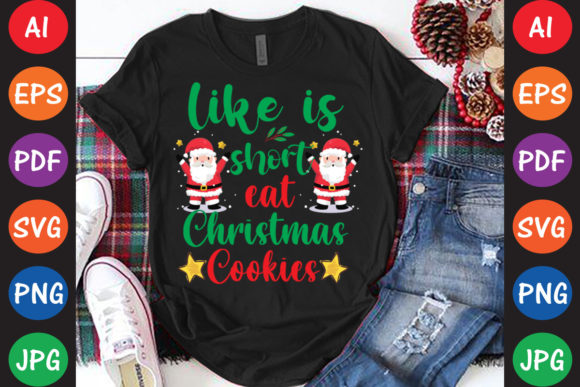 Like is Short Eat Christmas Cookies Crafts