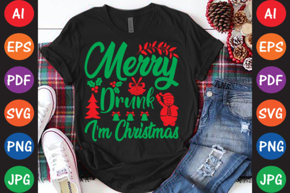 Merry Drunk I m Christmas Embroidery Review