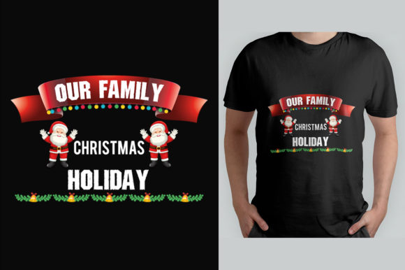 OUR FAMILY CHRISTMAS HOLIDAY Print Templates for Digital Sellers