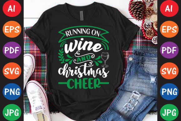 Running on Wine and Christmas Cheer Crafts