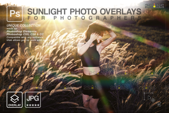 Sunlight Overlay Lens Flare Effect